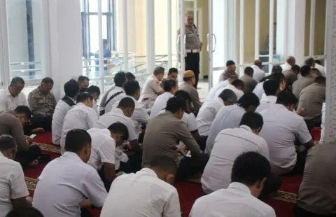 Polda Kalbar Gelar Peringatan Tahun Baru Islam 1 Muharram 1445 H. Foto/Istimewa. 