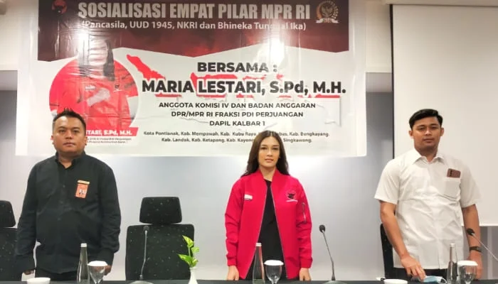 Sosialisasi 4 Pilar di Sambas, Maria Lestari Akan Kawal Program Pertanian Sesuai Kebutuhan Petani