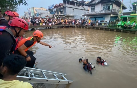 Tim SAR Gabungan Temukan Anak Tenggelam di Sungai Jawi