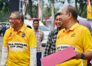 Kapolda Kalbar Tutup Lomba Mural Dalam Rangka Memeriahkan Turnamen Bola Voli Kapolri Cup 2023