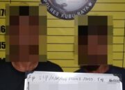 Dua Pria di Rasau Jaya Ditangkap Polisi Saat Nyabu di Pangkalan Pasir