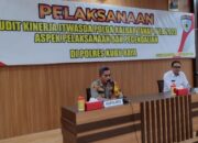 Itwasda Polda Kalbar Lakukan Audit Kinerja Tahap II TA 2023 Aspek Pelaksanaan dan Pengendalian di Polres Kubu Raya