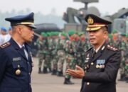 Kapolres Kubu Raya Hadiri Upacara HUT TNI ke 78 Tahun 2023