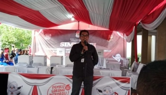 KPU Kubu Raya Gelar Simulasi Nyoblos Hingga Penghitungan Suara Pemilu 2024