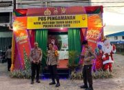 Kapolres Kubu Raya Lakukan Pengecekan PosPam Ops Lilin Kapuas 2023