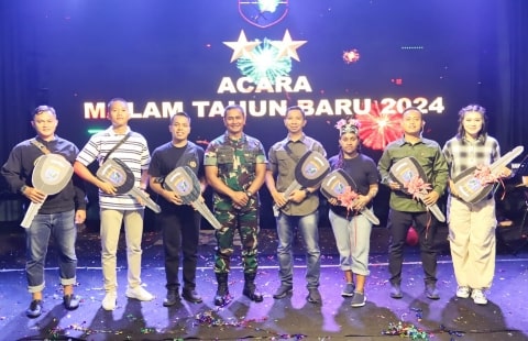 Kodam XII/Tpr Gelar Panggung Prajurit Hibur Warga Kalimantan Barat