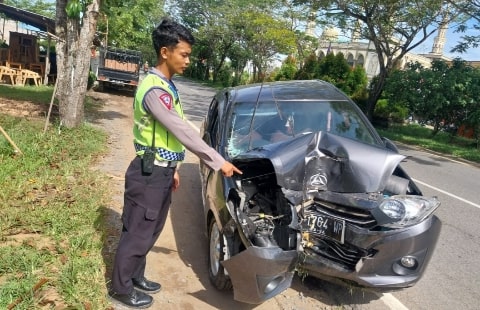 Diseruduk dari Belakang, Pengemudi Mobil di Kubu Raya Meninggal Dunia