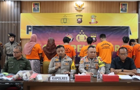 Polres Kubu Raya Tangkap Tiga Kurir Antar Provinsi, Dua Diantaranya Kakak Beradik, 1,5 Kg Sabu Disita