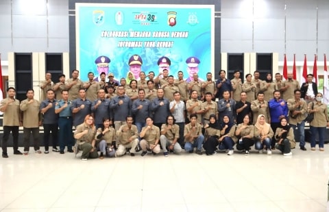 Syukuran Hari Pers Ke-39, Pangdam XII/Tpr Sebut Media Adalah Sahabat Kita