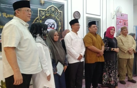 Kapolsek Sungai Kakap Hadiri Safari Ramadhan dan Khataman Al-Quran