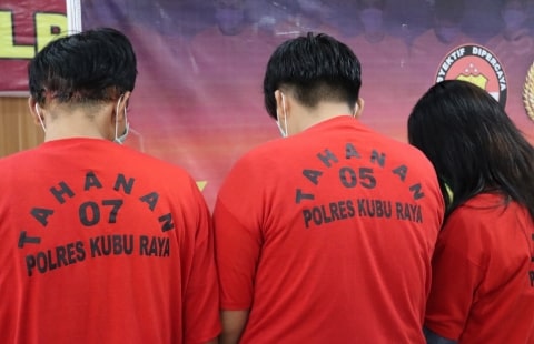 Selundupkan Sabu Dalam BH, Wanita di Kubu Raya Ditangkap Polisi