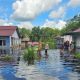 Curah Hujan Tinggi Sebabkan Banjir di Pasak Piang, Forkopimcam dan Polsek Turun ke Lapangan