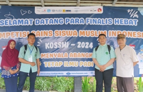 Zayyan Nahrul Ilmi Siswa MAN 2 Pontianak Raih Bronze Medal KOSSMI Nasional di UGM Yogyakarta