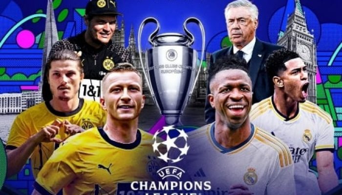 GRATIS! LINK NONTON Live Streaming Dortmund Vs Real Madrid Final UCL 2024