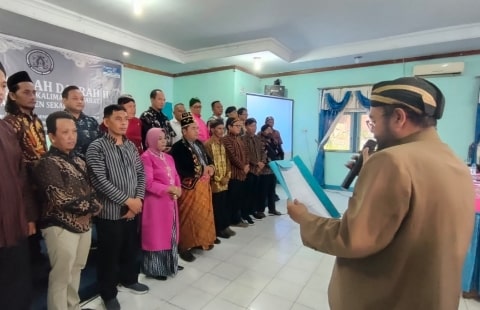 Rosid Terpilih Ketua Paguyuban Jawa Sekadau, Pemkab Ajak Bantu Bangun Daerah. Foto/Istimewa. 