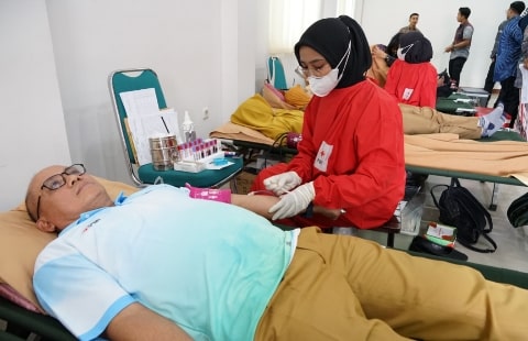 HUT Ke-60, Bank Kalbar Gelar Donor Darah