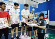 Sujiwo Siapkan Bonus 100 Juta untuk Kejuaraan Bulutangkis Panjang Umur Cup se-Kalbar