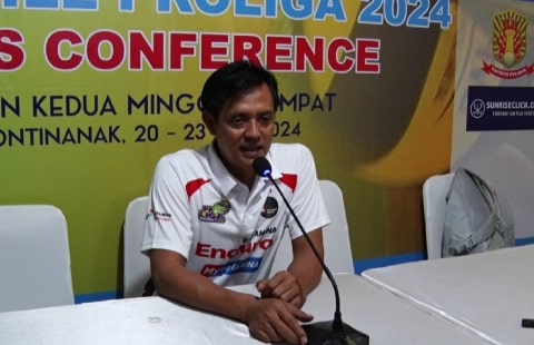 Bandung BJB Tandamata Libas Jakarta Pertamina Enduro 3-0. Foto/Istimewa. 