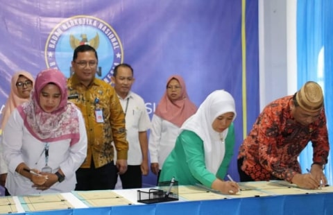 Fatayat NU Kalbar Tandatangan MoU Dengan BNN Provinsi Kalbar