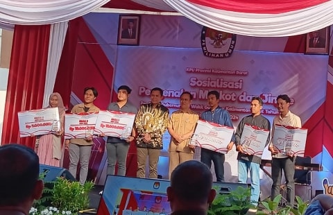 PW GP Ansor Kalbar Hadiri Sosialisasi Pengenalan Maskot dan Jingle KPU Provinsi Kalbar menyambut Pilkada 2024