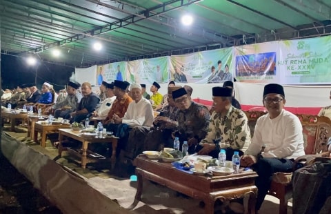 Puluhan Kontingen Remaja Masjid Meriahkan Pembukaan HUT Rema Muda Ke-XXXV