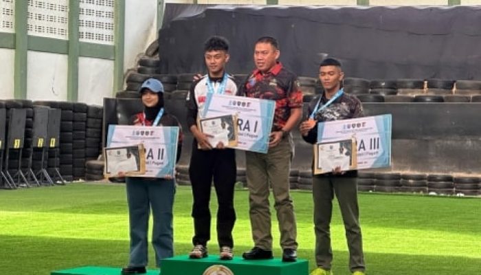 Arvin Borong 4 Trofi di Kejuaraan Menembak Nasional Tanjungpura Shooting Championship