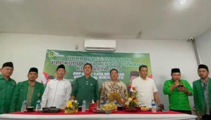 PPP Dukung Pasangan Sujiwo-Sukiryanto di Pilkada Kubu Raya 2024