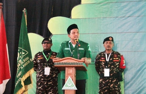 Terpilih Aklamasi, Tb Adam Ma'rifat Nakhodai PW GP Ansor Banten Masa Khidmat 2024-2028