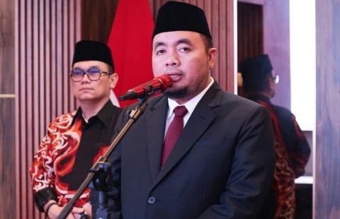 Mochammad Afifuddin  Resmi Jabat Ketua KPU RI Definitif Periode 2022-2027