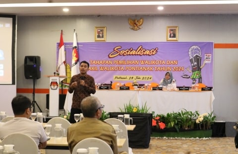 Sosialisasi Pilwako Pontianak, Abdul Haris Ajak Warga Gunakan Hak Pilih di Pilkada 2024