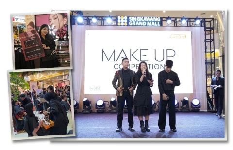 Make Over Gelar Make Up Competition di Beauty Expo Singkawang Grand Mall