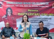 Gelar Sosialisasi Empat Pilar, Maria Lestari Komitmen Rawat Keberagaman Untuk Menuju Indonesia Emas 2045