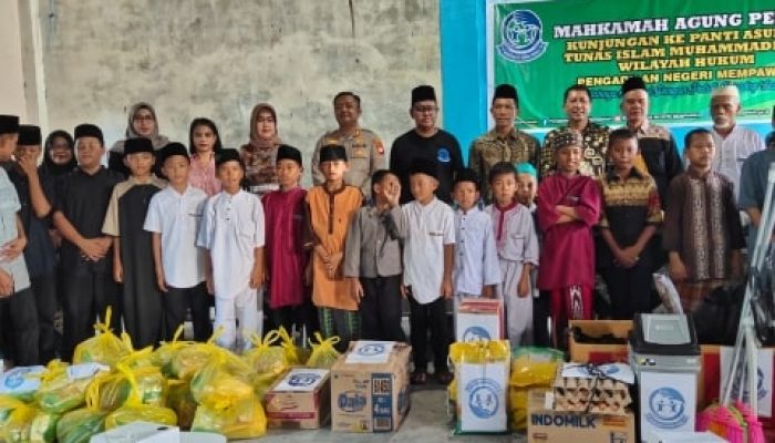 HUT Mahkamah Agung ke-79, Pengadilan Negeri Mempawah Gelar Bakti Sosial