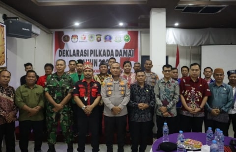 Forum Pemuda Dayak Kabupaten Melawi Ajak Sukseskan Pilkada Damai 2024