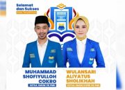 Profil Gus Shofi Ketum PB PMII dan Wulansari Ketum Kopri PB PMII 2024-2027