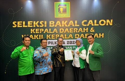 PPP Resmi Usung Sujiwo-Sukiryanto di Pilkada Kubu Raya 2024