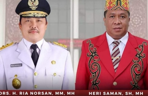 Beredar Pesan Suara Ria Norsan akan Maju dengan Heri Saman