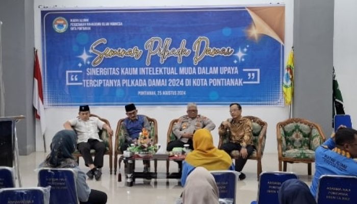 IKAPMII Kota Pontianak Gelar Seminar Ciptakan Pilkada Damai Tahun 2024