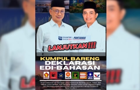 Edi-Bahasan Deklarasi Sebelum ke KPU Besok: Menuju Kota Pontianak Bersinar Jilid 2