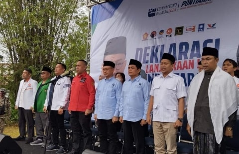 Edi-Bahasan Resmi Daftar Ke KPU, Janji Lanjutkan Pembangunan Kota Pontianak