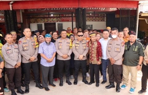 Wujudkan Pilkada Damai, Polres Kubu Raya Gandeng Tokoh Litas Etnis