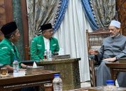 Bertemu Grand Syekh Al-Azhar, GP Ansor Dihadiahi Pusat Studi Abu Hasan Al-Asy’ari Cabang Indonesia