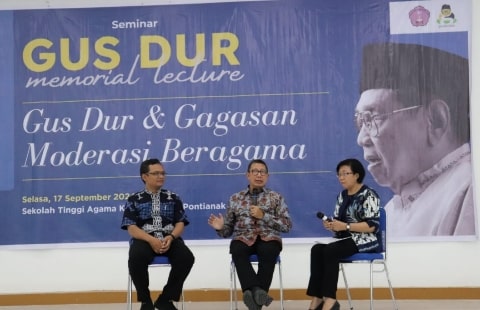 Gus Dur Memorial Lecture Digelar di Kampus STAKat Negeri Pontianak, Bahas Moderasi Beragama