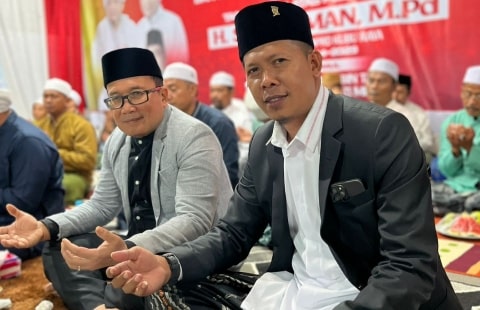 Dilantik Anggota Dewan, Soepratman Sebut Sujiwo sebagai Mentor Politik