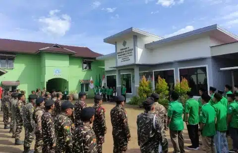 Ansor Kalbar Gelar Apel Hari Kesaktian Pancasila, Selasa (01/10/24).