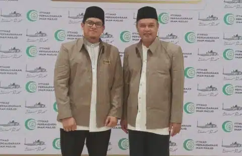 Ketua Umum IPIM Kalbar, Muammar Khadafi dan Sekretaris Umum, Sholihin H.Z. Foto/Istimewa. 