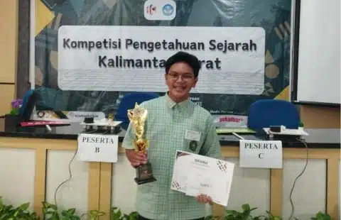 Muftizar Farabi Siswa MAN 2 Pontianak Raih Terbaik I Kompetisi Sejarah 2024 di FKIP Untan