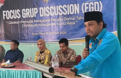 KNPI Kubu Raya Dorong Pemuda Ciptakan Pilkada Damai Tahun 2024