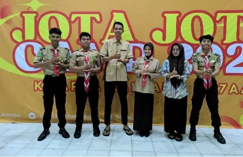 Gerakan Pramuka MAN 2 Pontianak Ikuti Jota-Joti Camp Kwartir Kalbar Tahun 2024. Foto/Istimewa. 