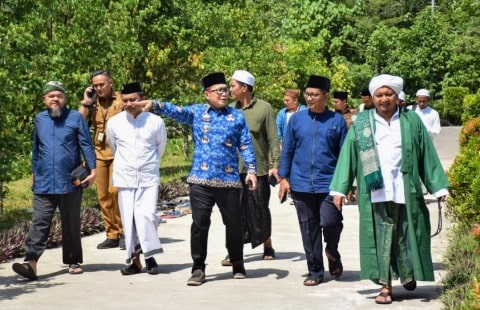 Peringatan Hari Santri, Paslon Jikir Komitmen Majukan Pondok Pesantren